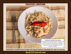Homemade Seafood Linguine