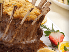 Crown Roast with Apple Stuffing